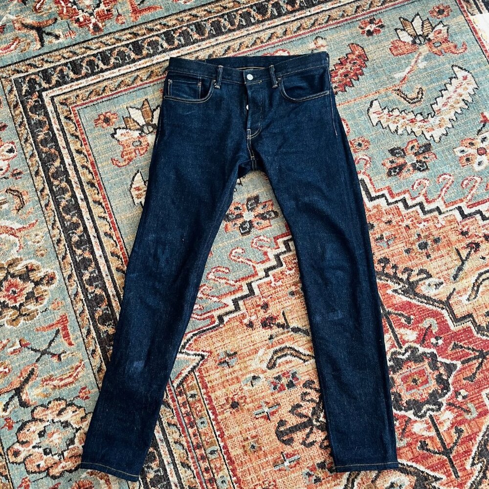 Tanuki - NSXT 16oz Natural Indigo Stretch Denim Tapered